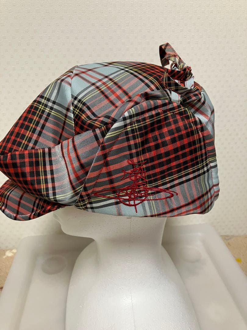 Vivienne Westwood /ヴィヴィアンウエストウッド チェック帽子