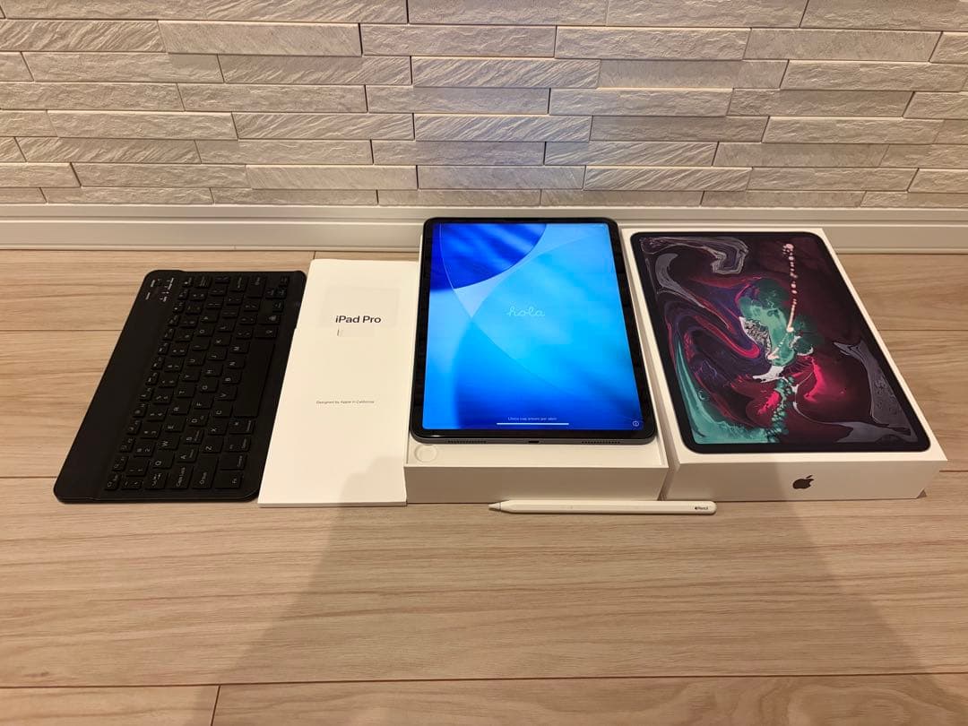 iPad Pro 11インチ 64GB アップルペンシル キーボード グレー