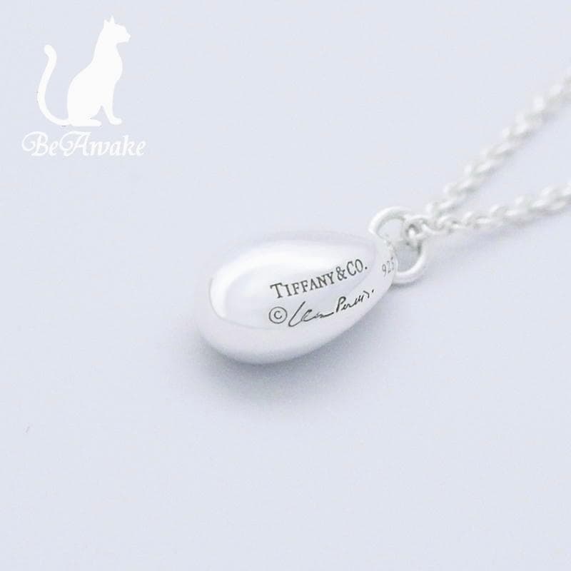 【新品仕上げ済】 ティファニー ティアドロップ ネックレス ペンダント