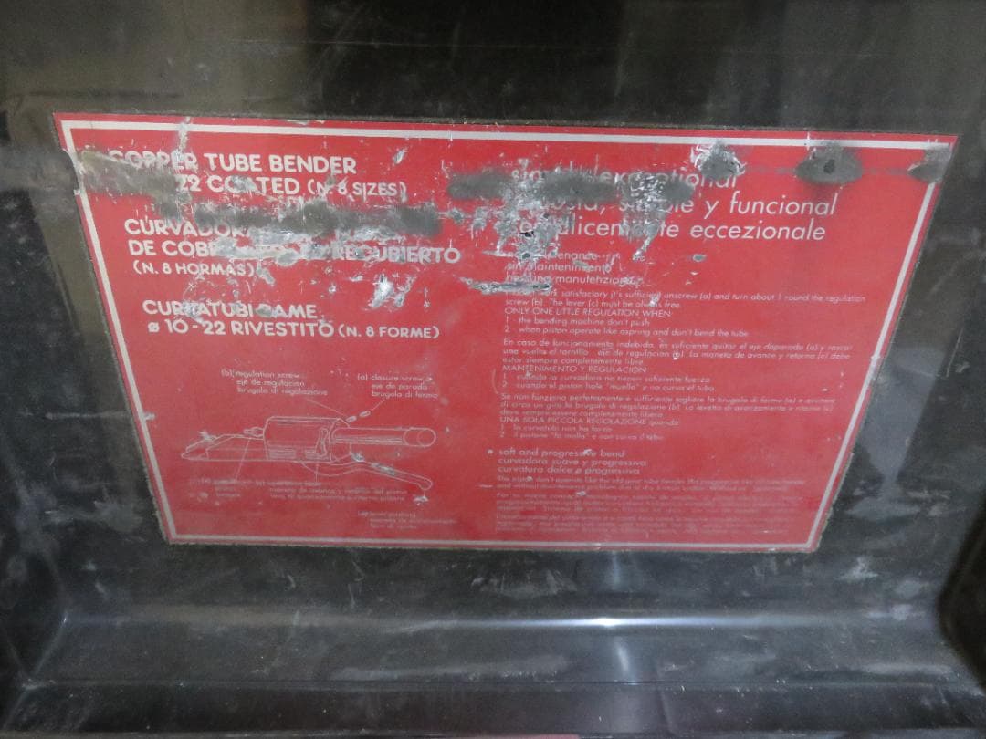 空調チューブベンダキット