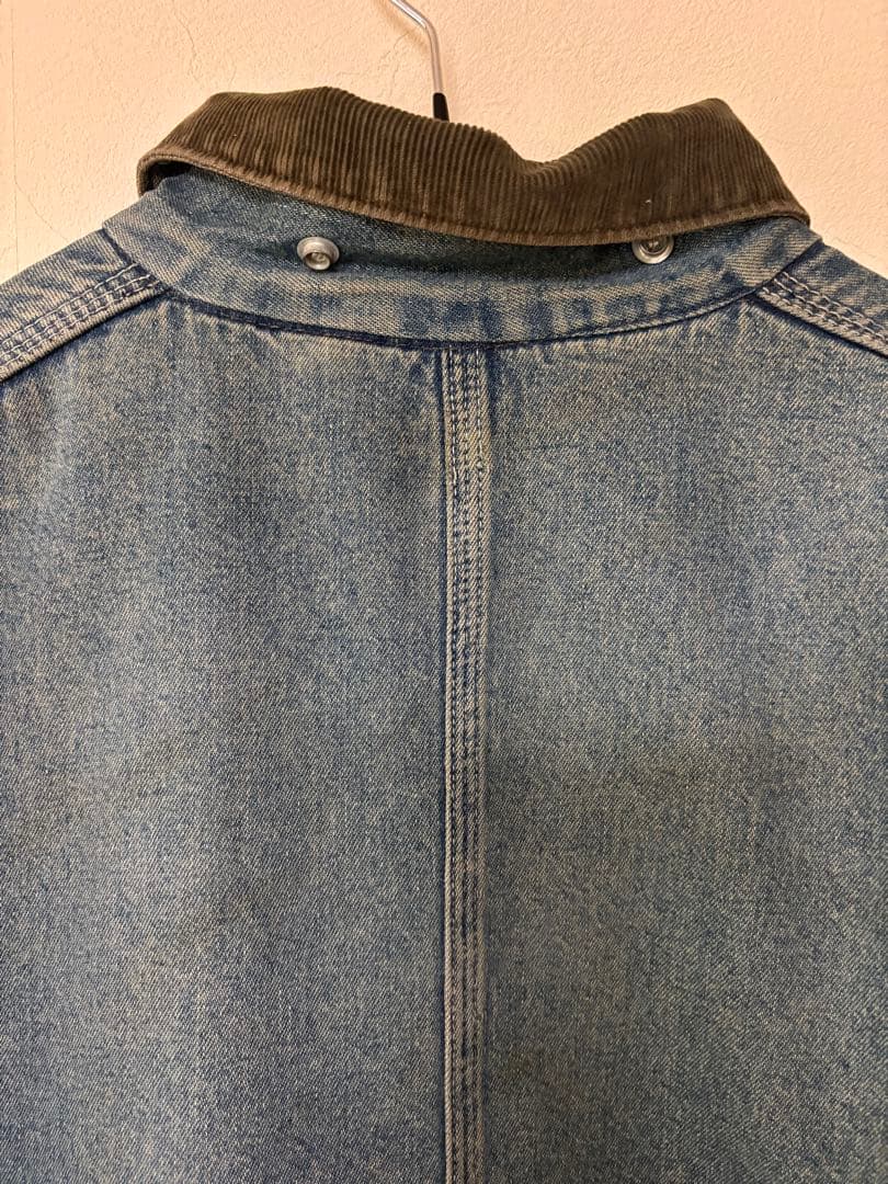 Carhartt デニムカバーオール　カーハート　ヴィンテージ　ボロ　ジャケット