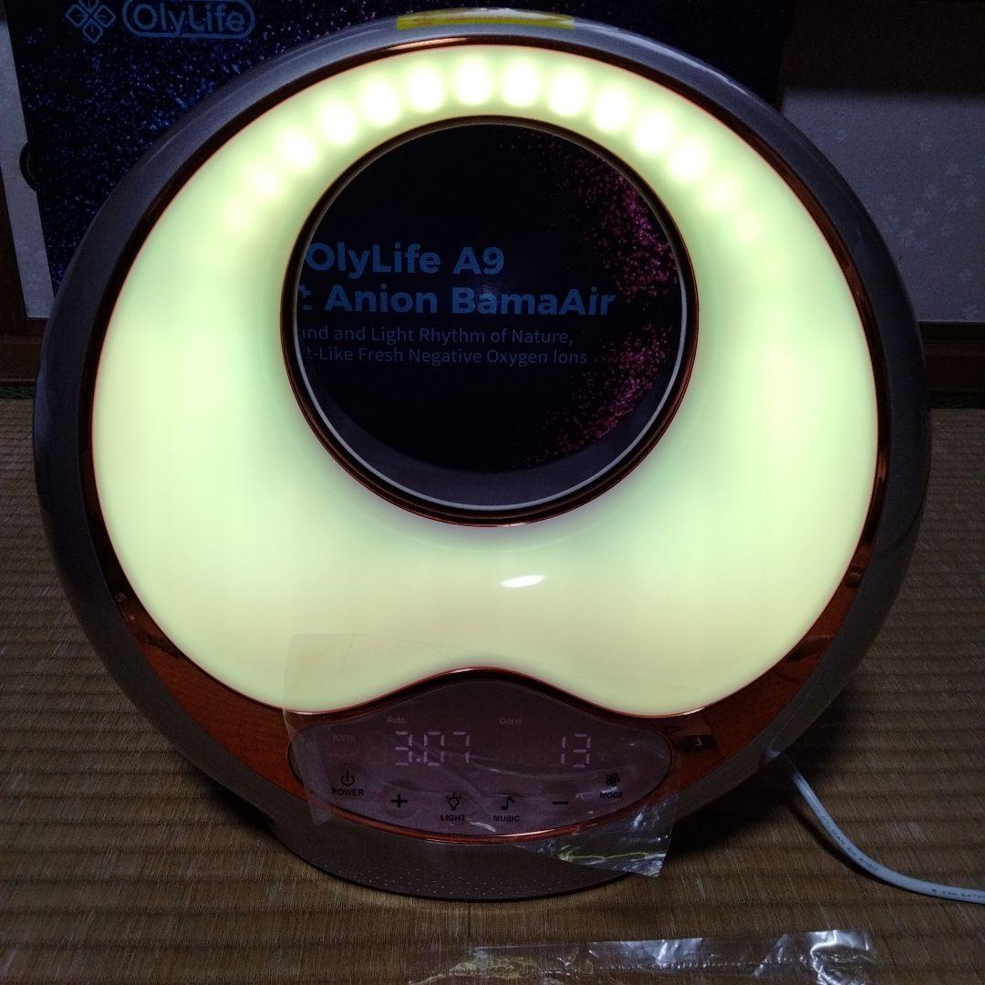 オリーライフ　マイナスイオン発生器　空気清浄機