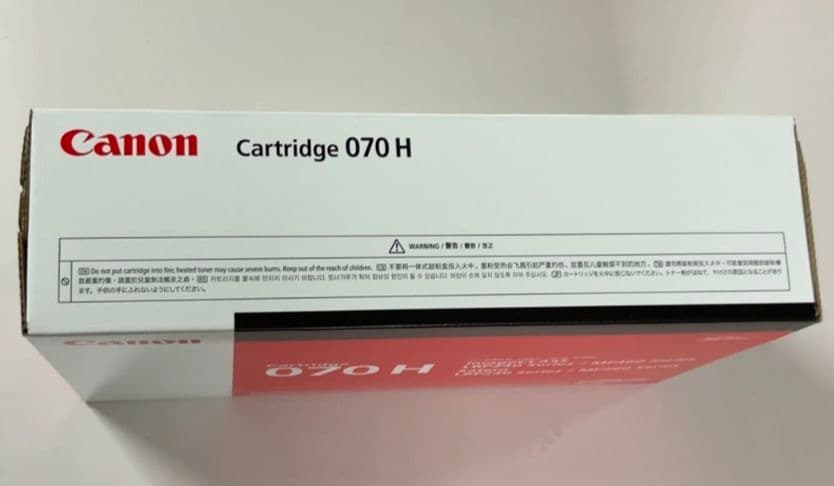 【新品】キヤノン純正トナーカートリッジ 070H