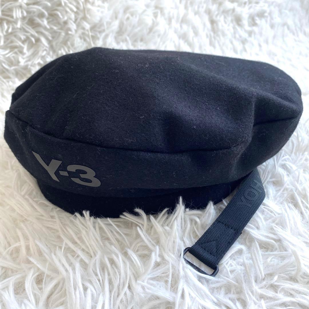 Y-3 YOHJI YAMAMOTO ヨウジヤマモト　ベレー帽　ブラック