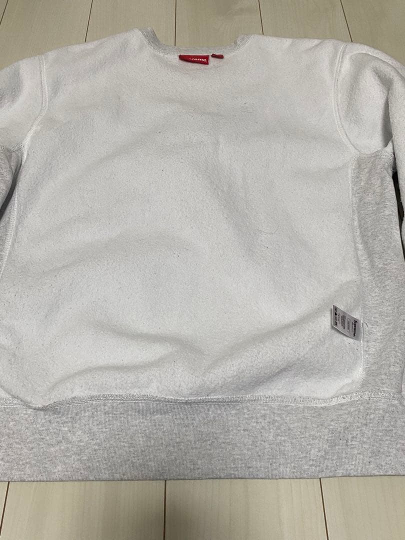 Ｌサイズ Supreme Box Logo Crewneck アッシュグレー