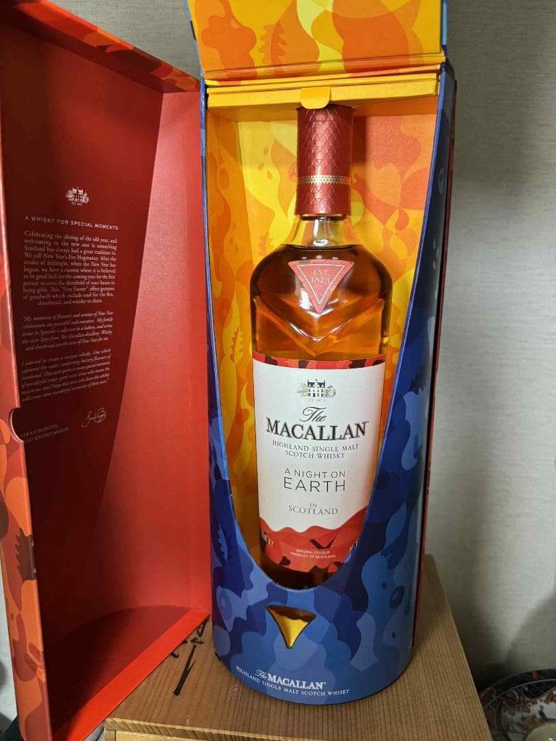 ウイスキー macallan anight one earth