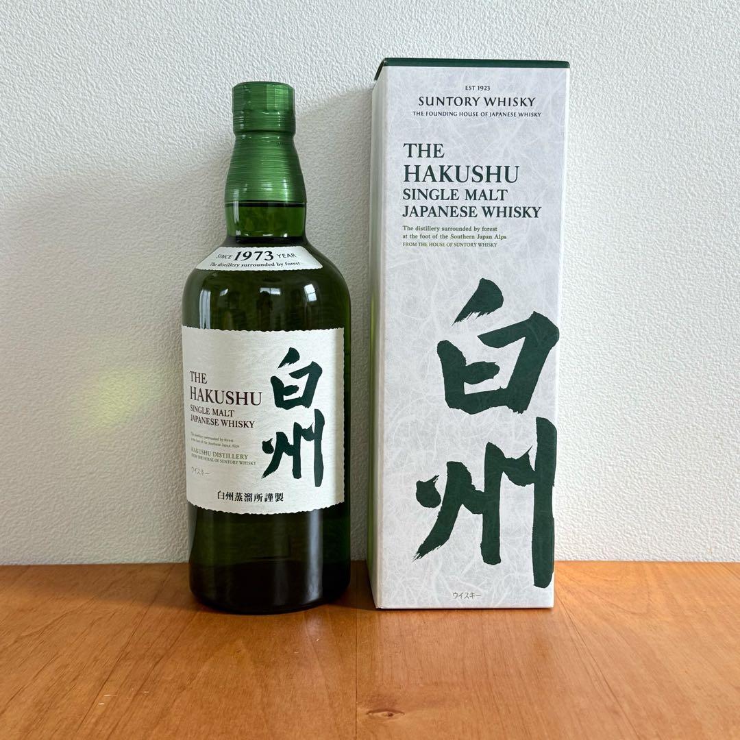 サントリー 白州 シングルモルトウイスキー 【外箱付き】700ml× 1本