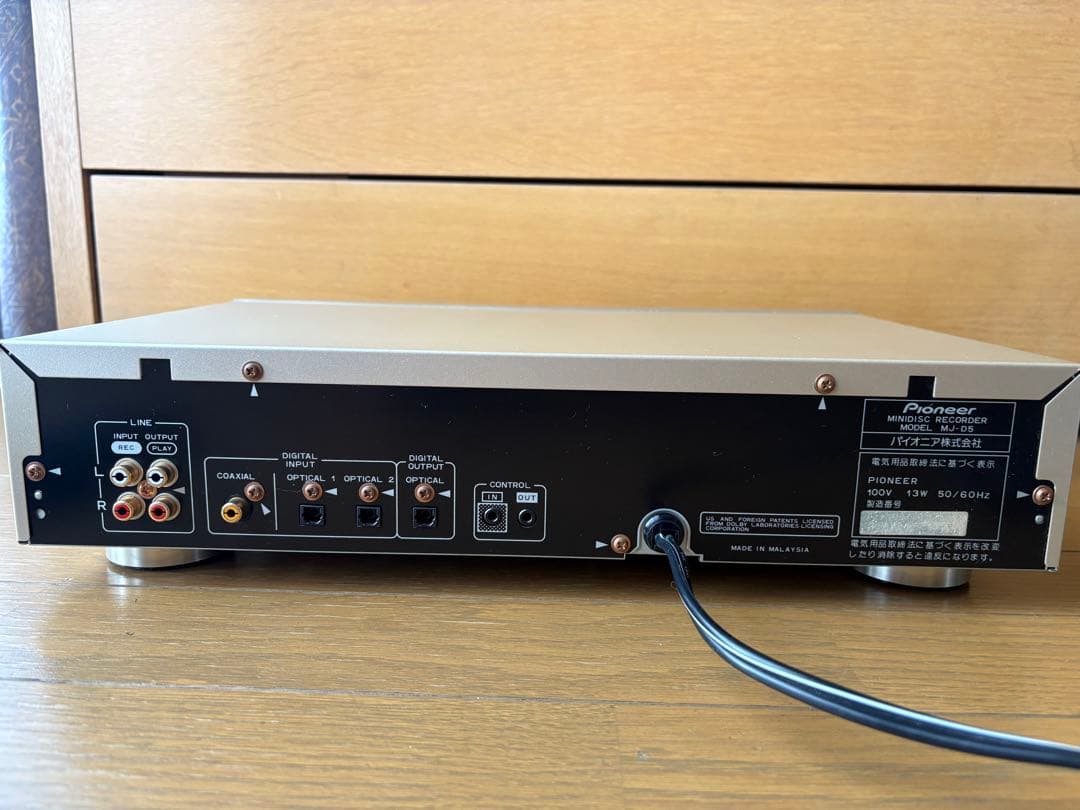 【ジャンク品】 Pioneer MDレコーダー MJ-D5