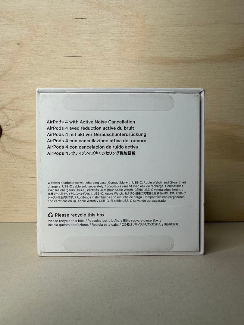 【極美品】AirPods 4 ANC搭載モデル MXP93J/A 9H2JX