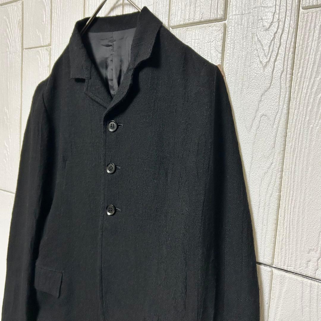 Yohji Yamamoto Y's キュプラ混 ウールジャケット ブラック