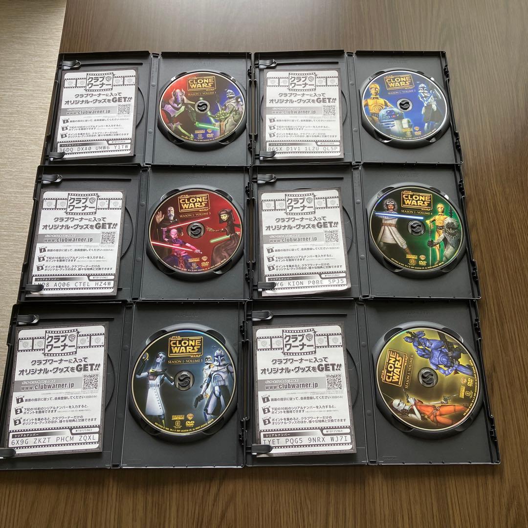 スターウォーズ　DVDセット