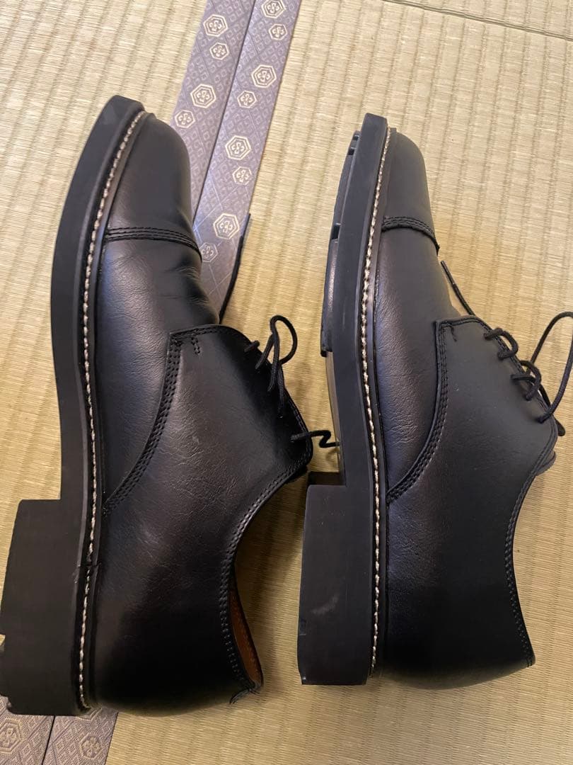 靴 wym GENUINE LEATHER PLAIN DERBY SHOES S