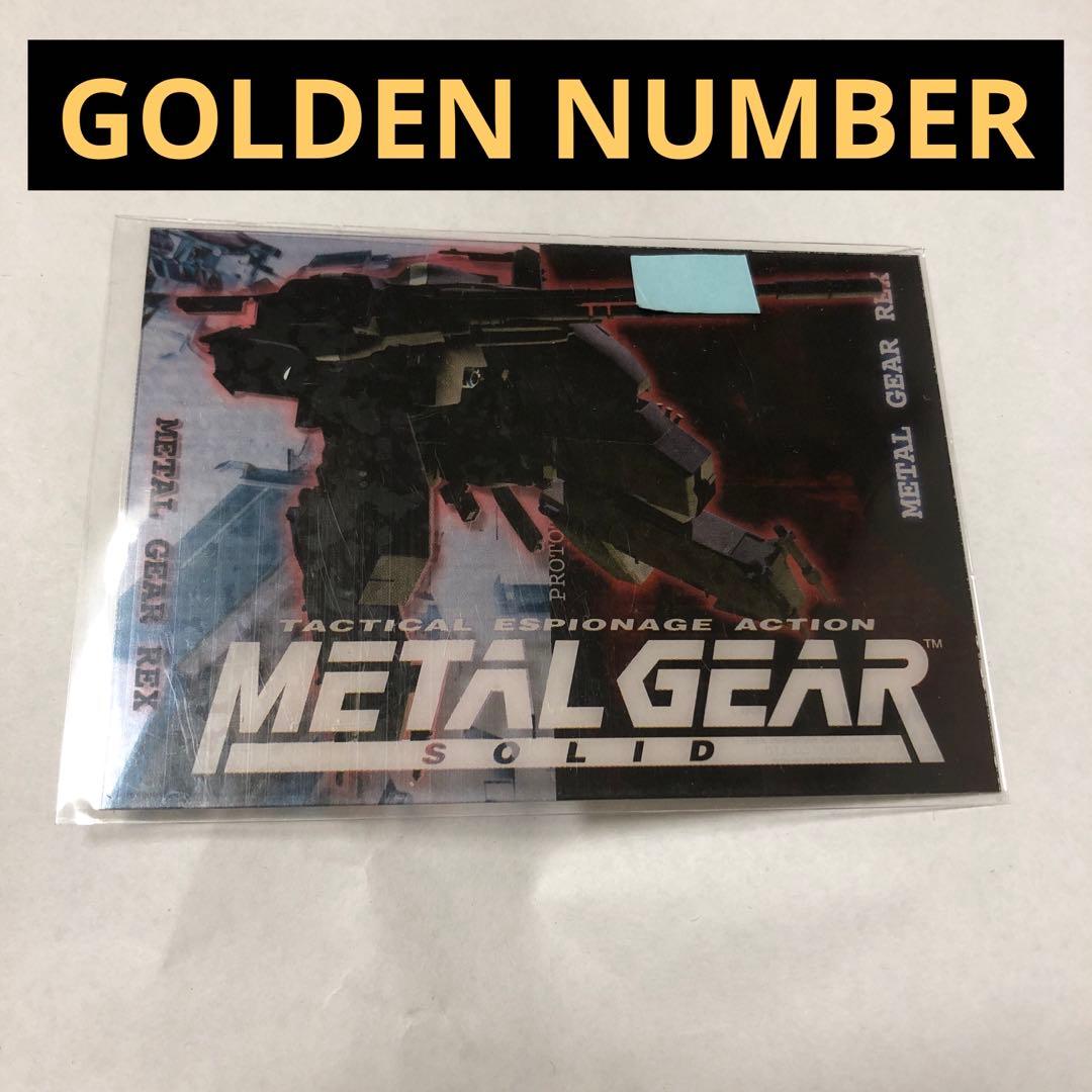 その他 L GEAR SOLID Trading Card #66 GOLDEN