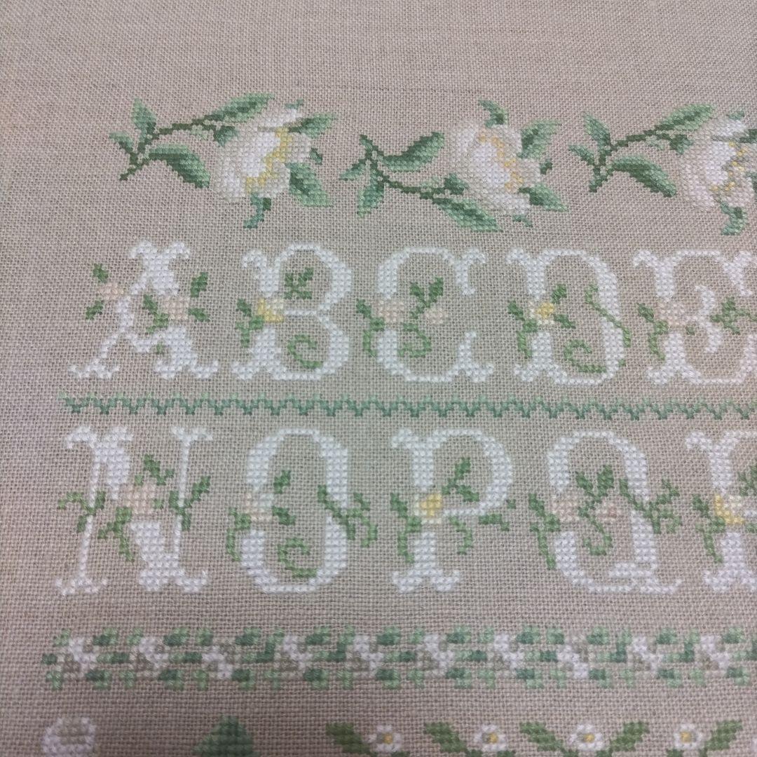 クロスステッチ完成品