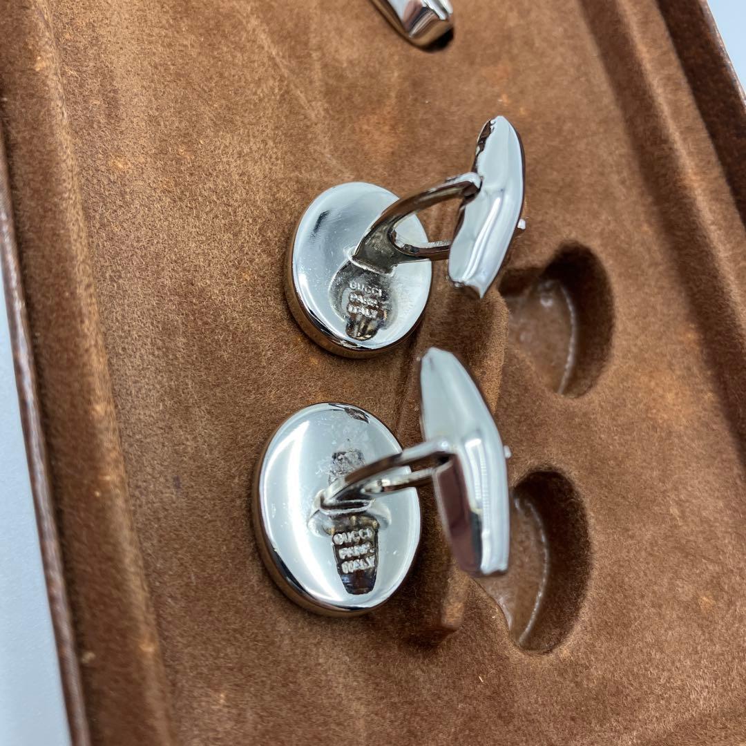【極美品】GUCCI シェリー GG ネクタイピン カフス 箱付き