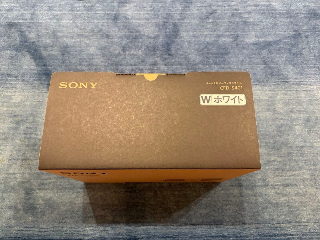 新品未使用 SONY CFD-S401 ホワイト