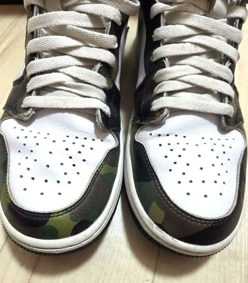 完売品！ナイキエアジョーダン1カモフラ　28cm