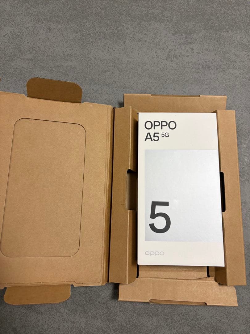 OPPO A5 5G 128Gホワイト(e Sim フリー)本体