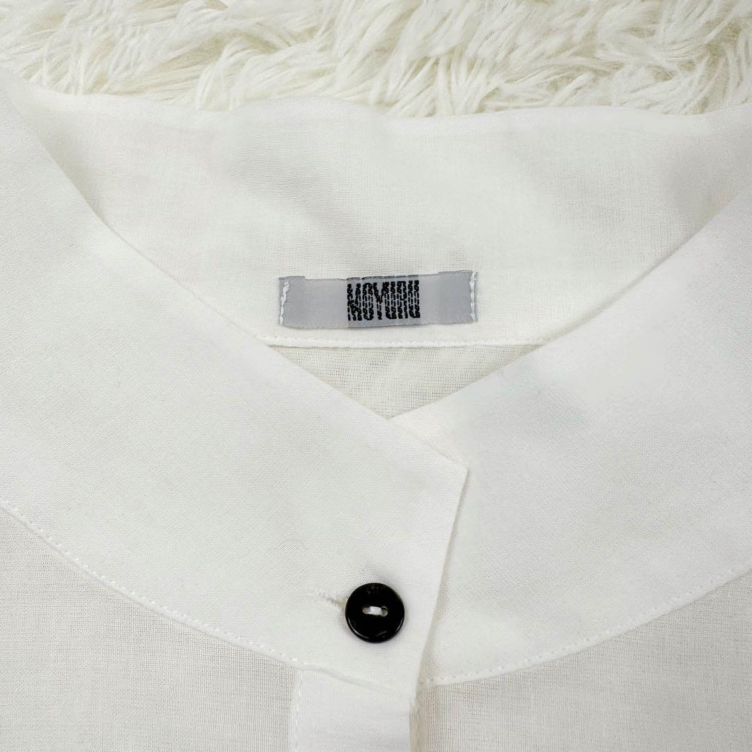 美品 モユル MOYURU シャツ チュニック アートデザイン コットン