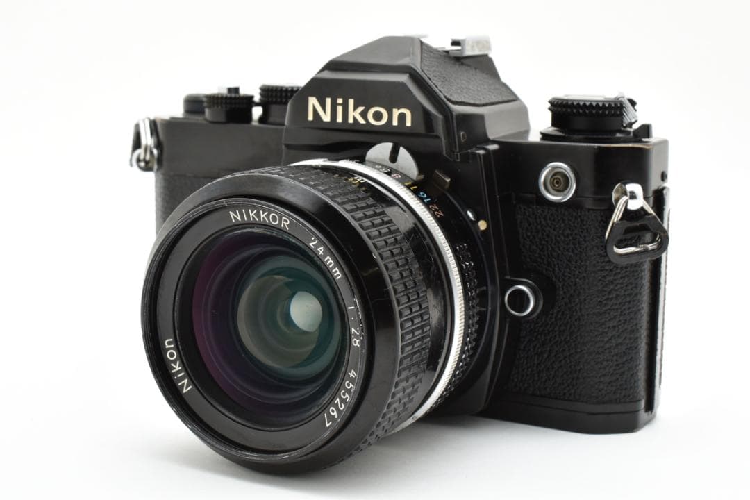 【美品】Nikon FM + NIKKOR 24mm F2.8 広角レンズセット