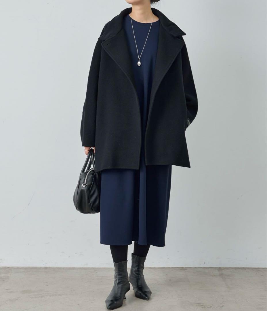 新品タグ付　ビアズリー Tワンピース　ネイビー　完売品　再お値下げ