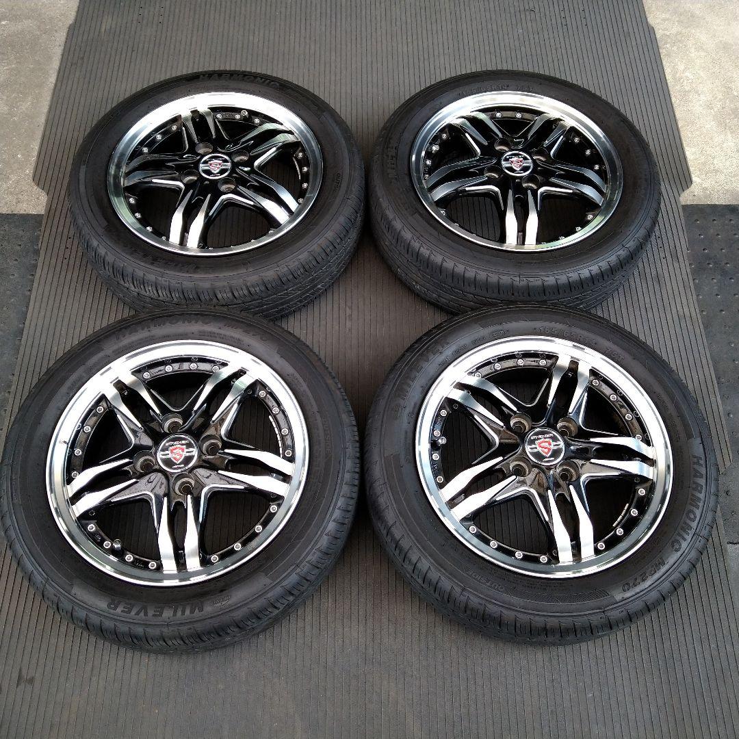 ★社外アルミホイール 155/65R14MILEVER MP270 24年製4本