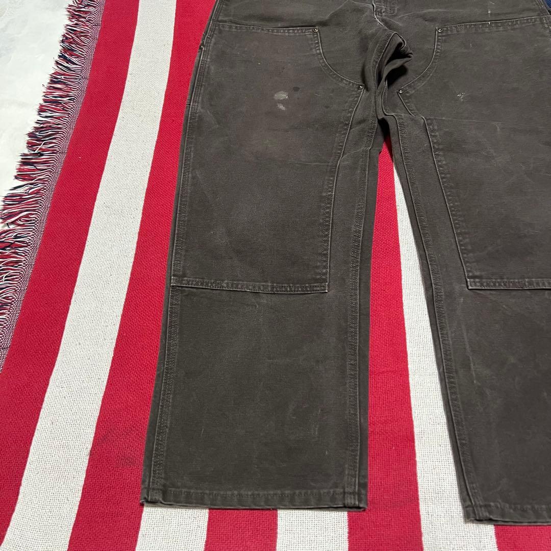 90s carhartt カーハート ダブルニーペインターパンツ ボロ ペンキ飛