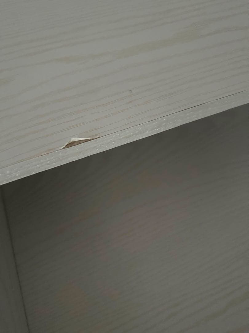 ニトリ　チェスト　マーレ9080 白　ホワイト