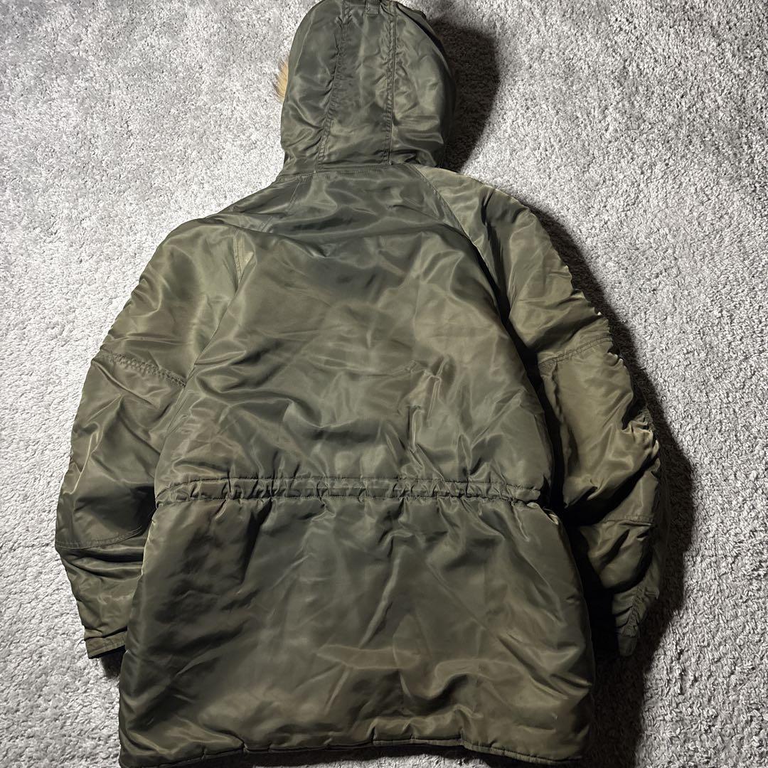 AVIREX N-3B ミリタリー　フライトジャケット　ミリタリー　ファー　古着