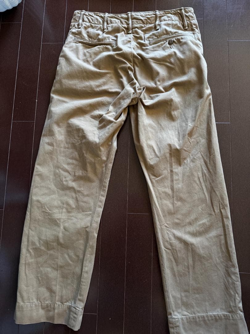 景*風様 RRL DoubleRL★フィールドチノ FLAT PANT★W28