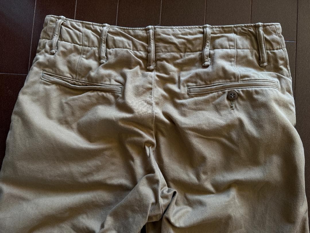 景*風様 RRL DoubleRL★フィールドチノ FLAT PANT★W28