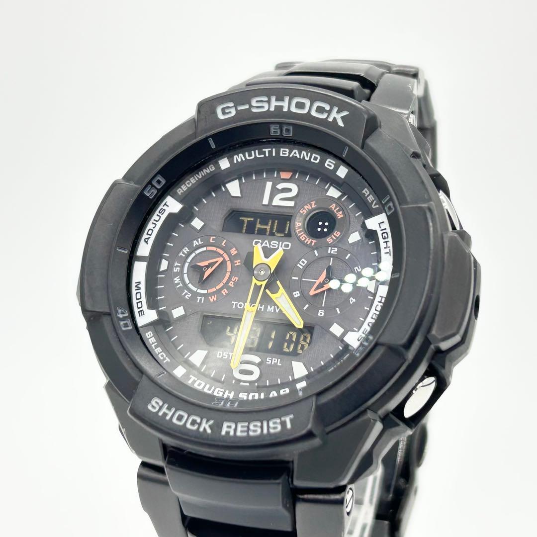 CASIO カシオ G-SHOCK スカイコックピット ソーラー電波 腕時計
