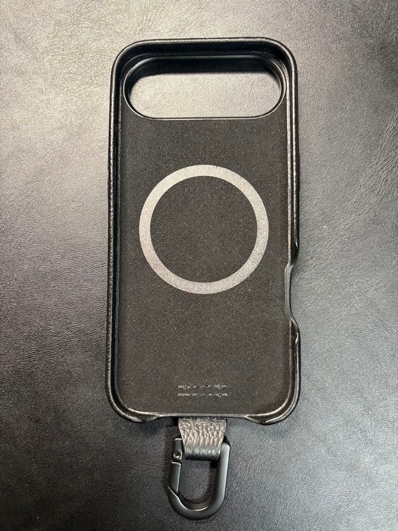 【ほぼ新品/付属品完備】objects.io iPhone Air レザーケース