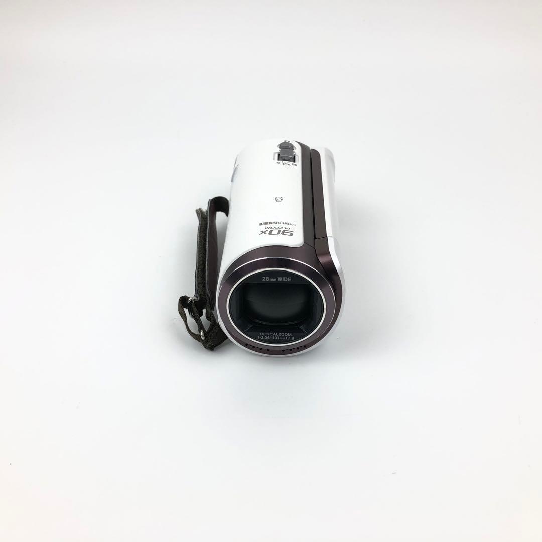 【極美品】Panasonic HC-W570M-W ホワイト ビデオカメラ
