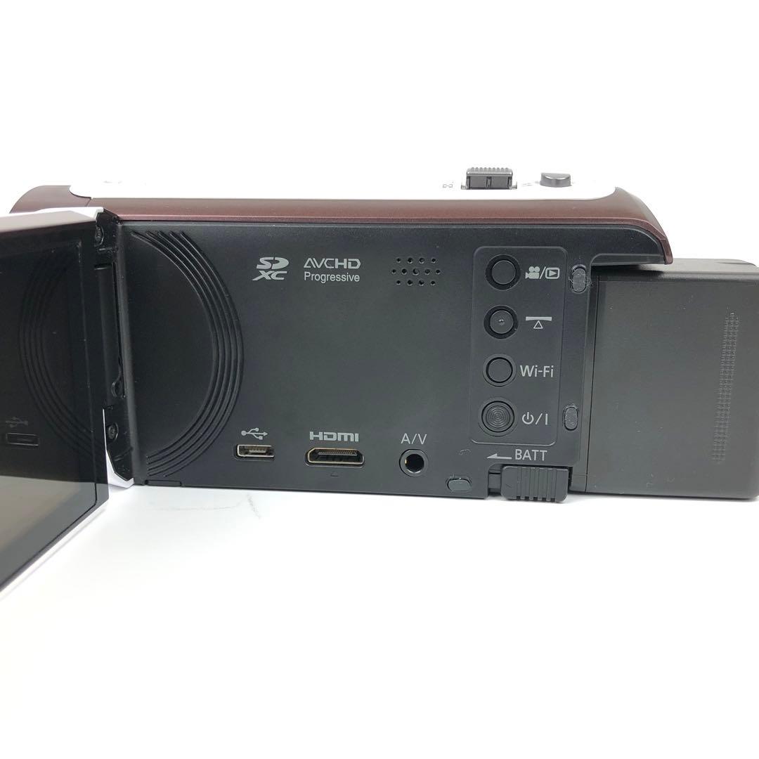 【極美品】Panasonic HC-W570M-W ホワイト ビデオカメラ