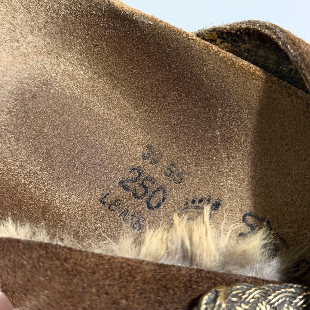 ナンバーナイン 02AW ジョージ期 ビルケンシュトック サンダル