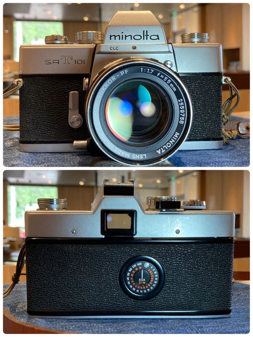 minolta srt101 ★美品＊完動品＊初期保証★緑のロッコール★作例多数