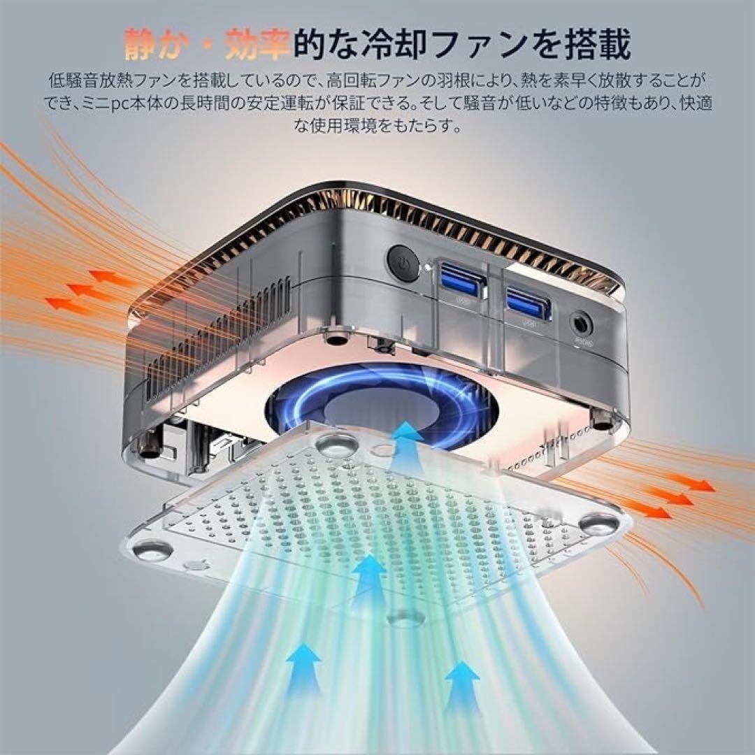 ❤️1品限り❤️ミニPC N150 Windows11 Pro 最大3.60GHz