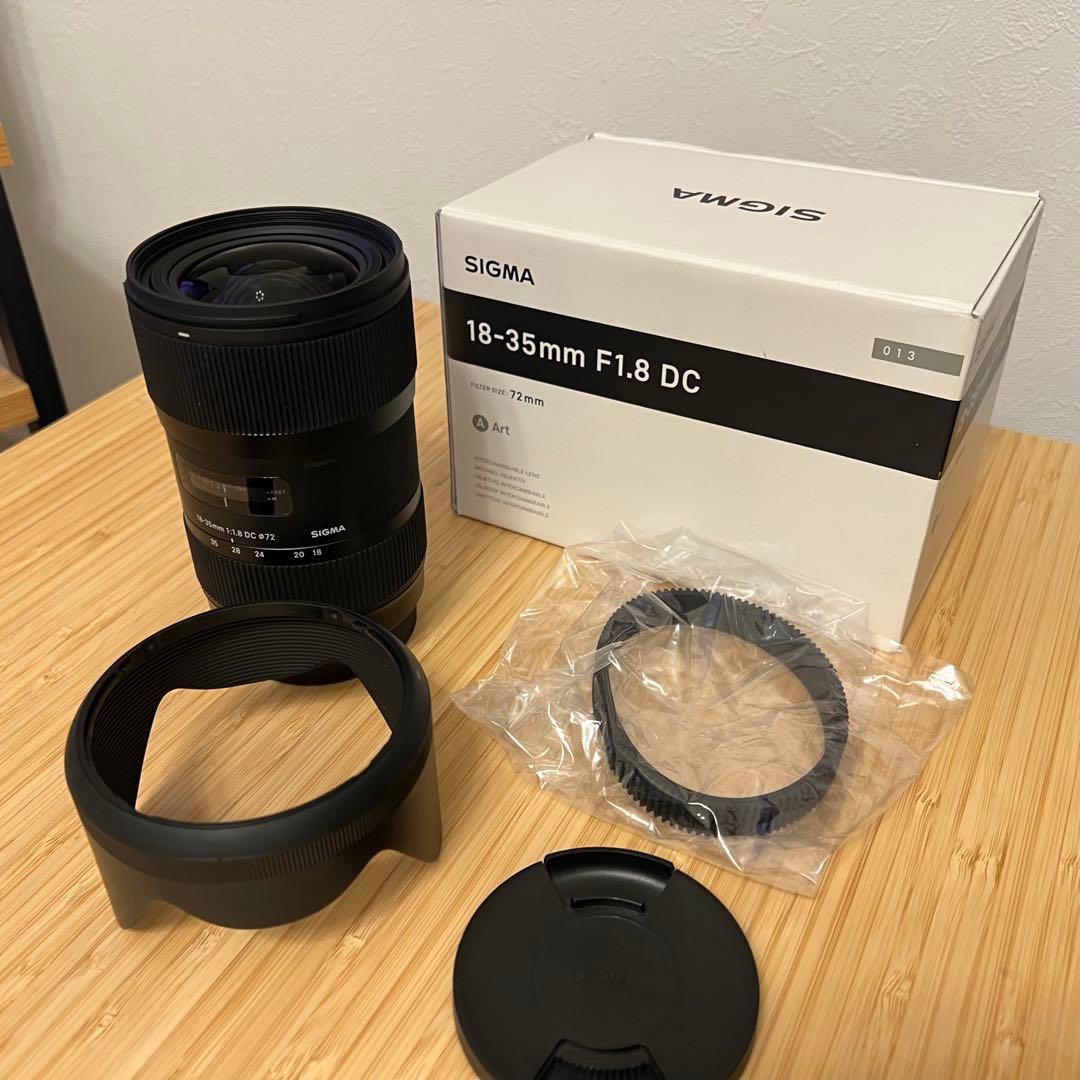 canon 18-35mm F1.8 DC HSM EFマウント