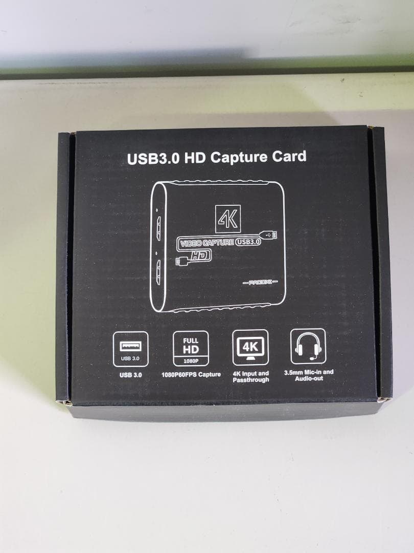 K047 キャプチャーボード switch対応 4K パススルー 1080P