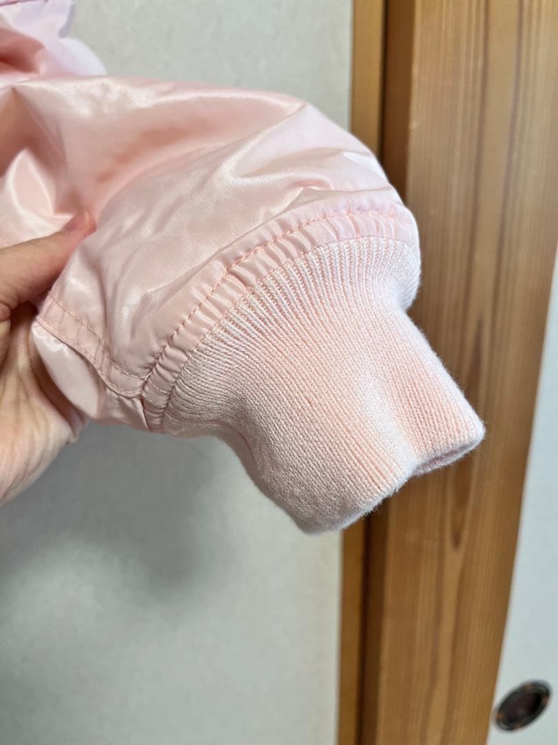 onespo ワンスポ N-2B ボリュームファージャケット　ピンク