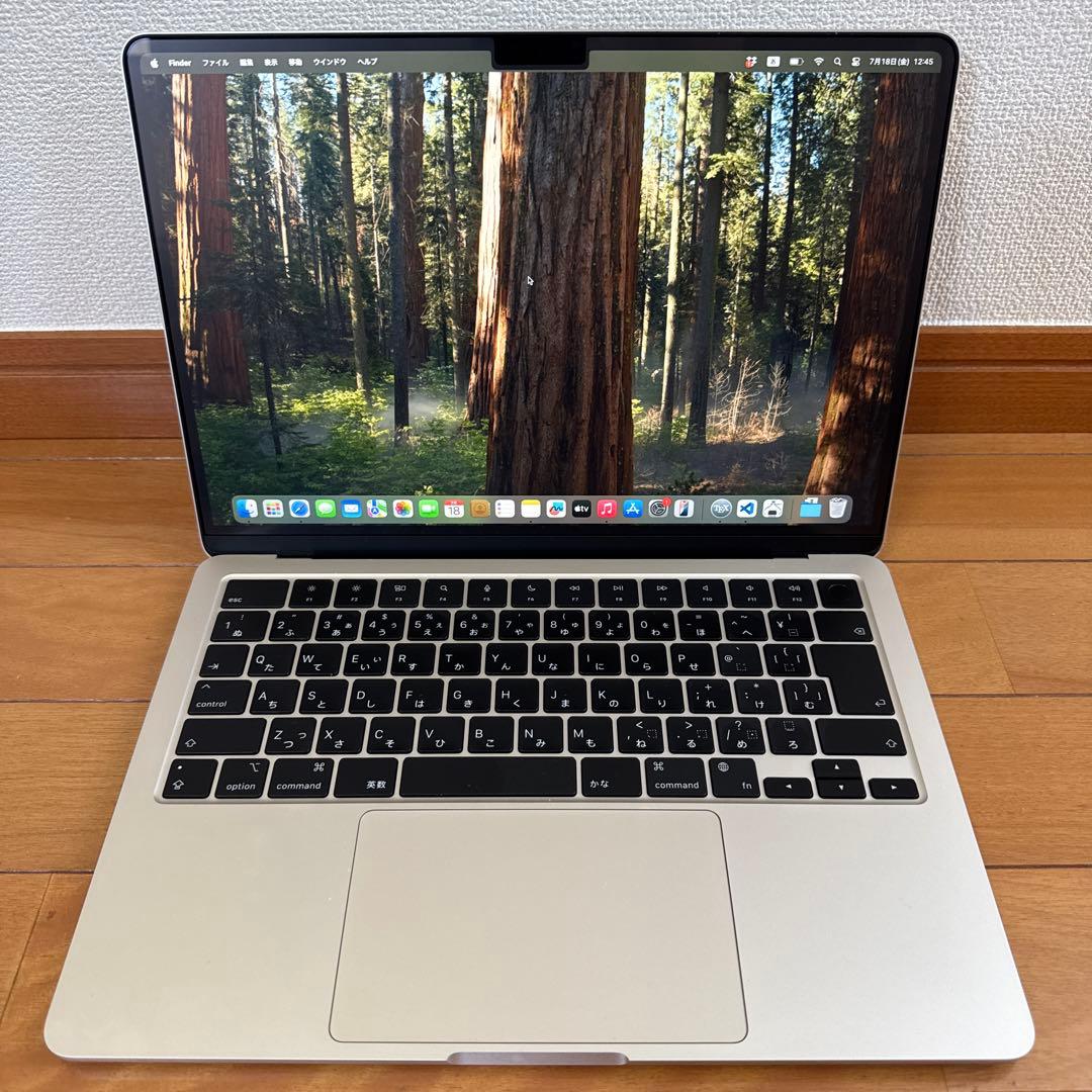 MacBook Air M2 16GB/256GB スターライト