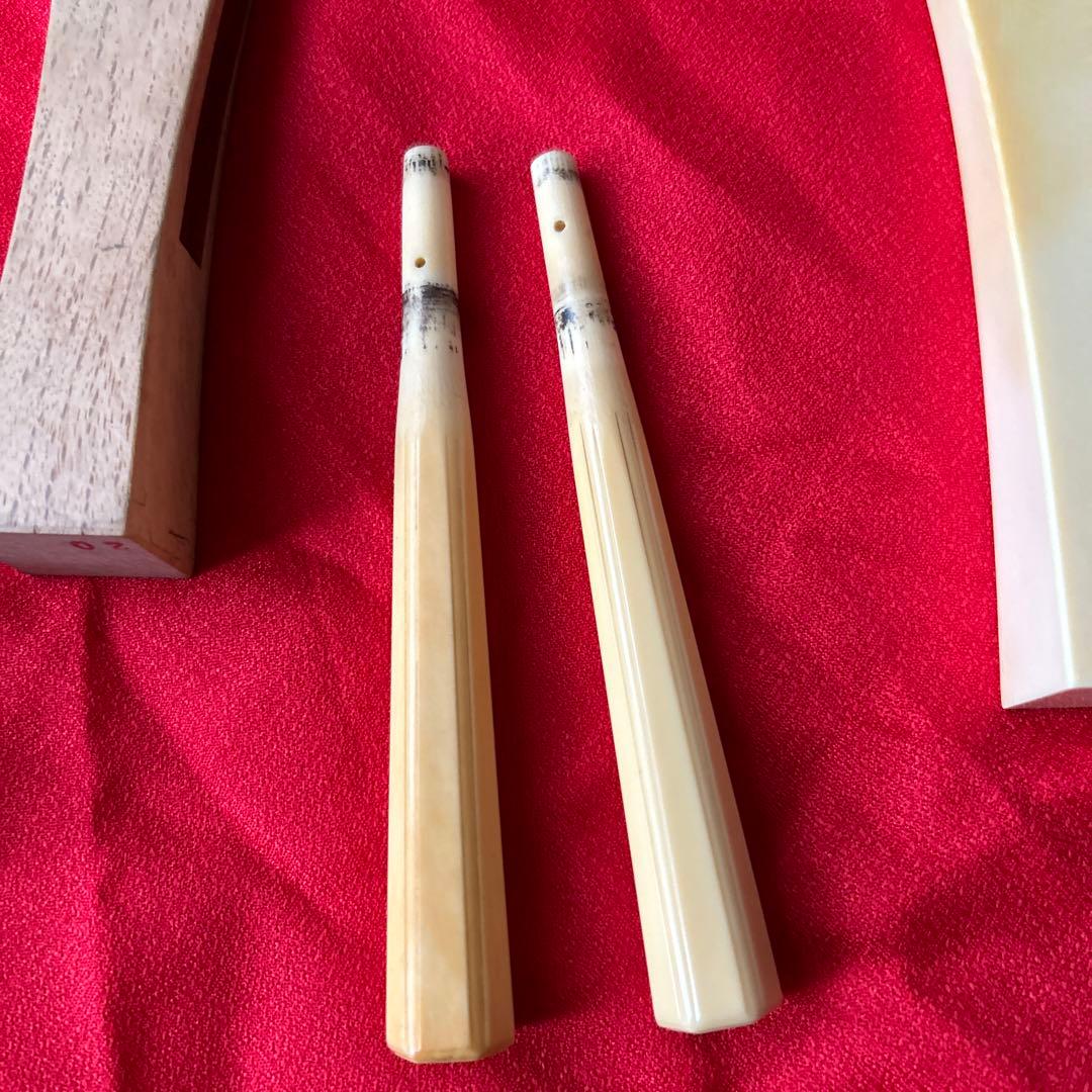 三味線バチ 7本と糸巻き2本