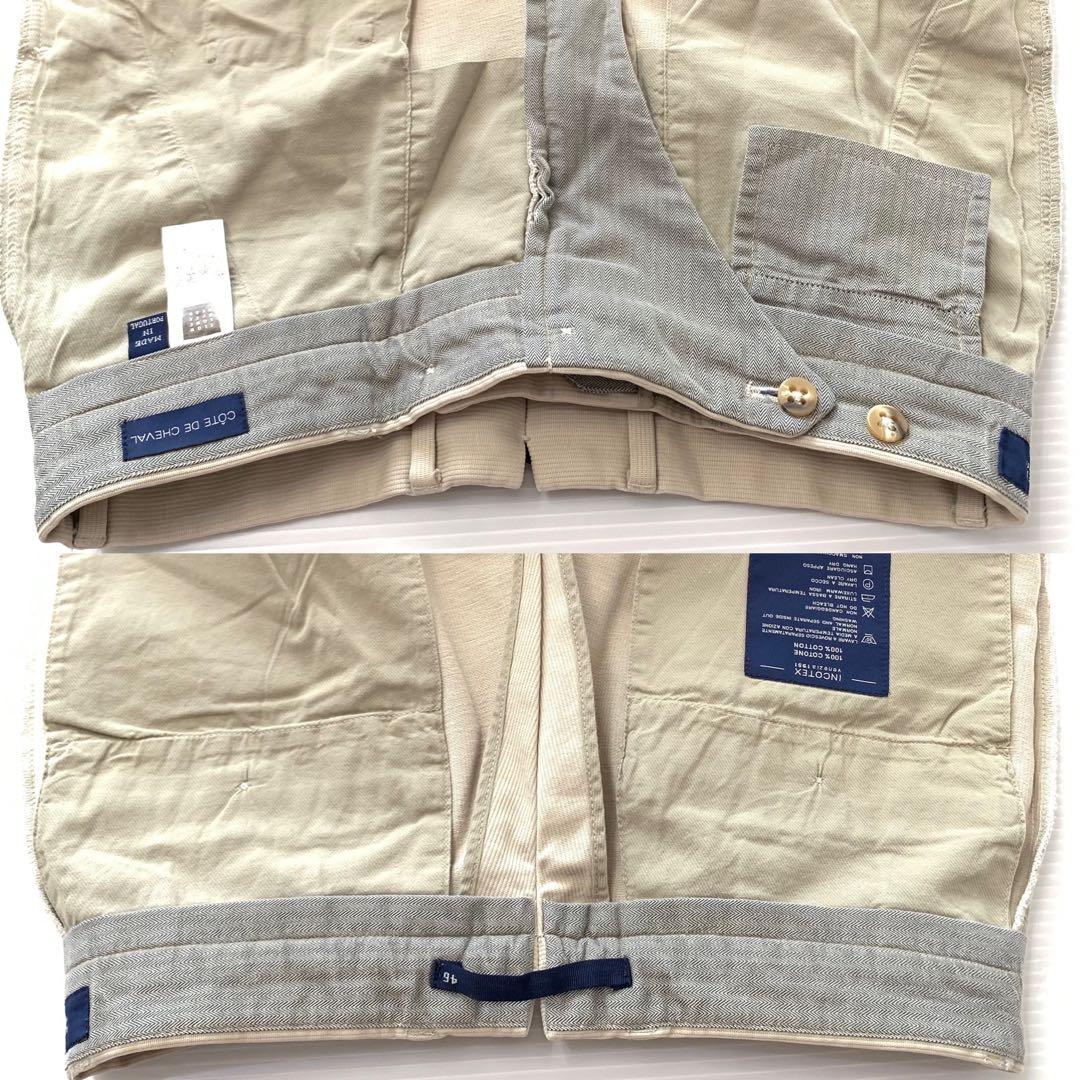 美品 incotex 46 ポルトガル製 定価¥45,000程 コーデュロイ