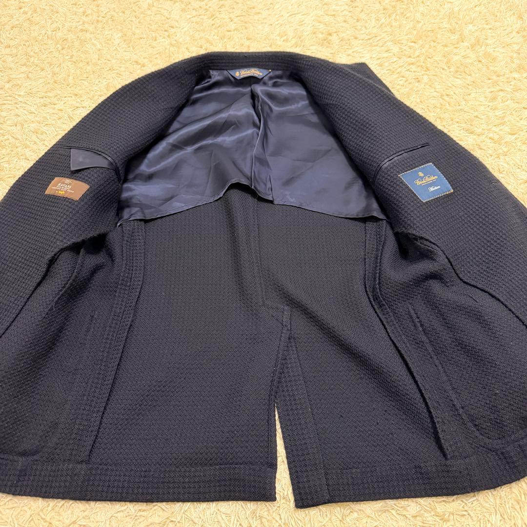 ブルックスブラザーズ　ネイビー　テーラードジャケット　アンコン　ワッペン