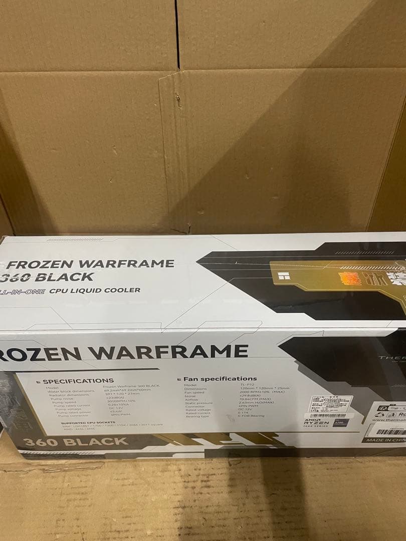 Thermalright FW 360ブラックCPU AIOクーラー