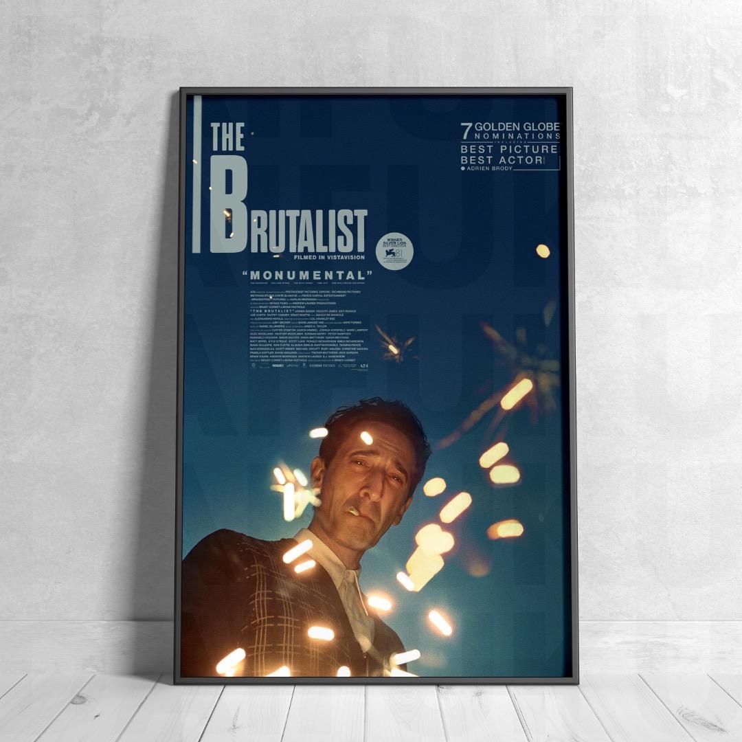 【映画館用両面ポスター】ブルータリスト / The Brutalist