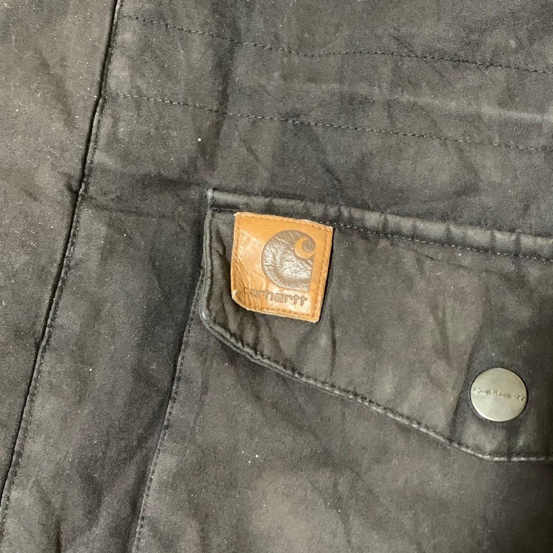 CarharttカーハートWIP Trapper ParkaブラックXL/R6