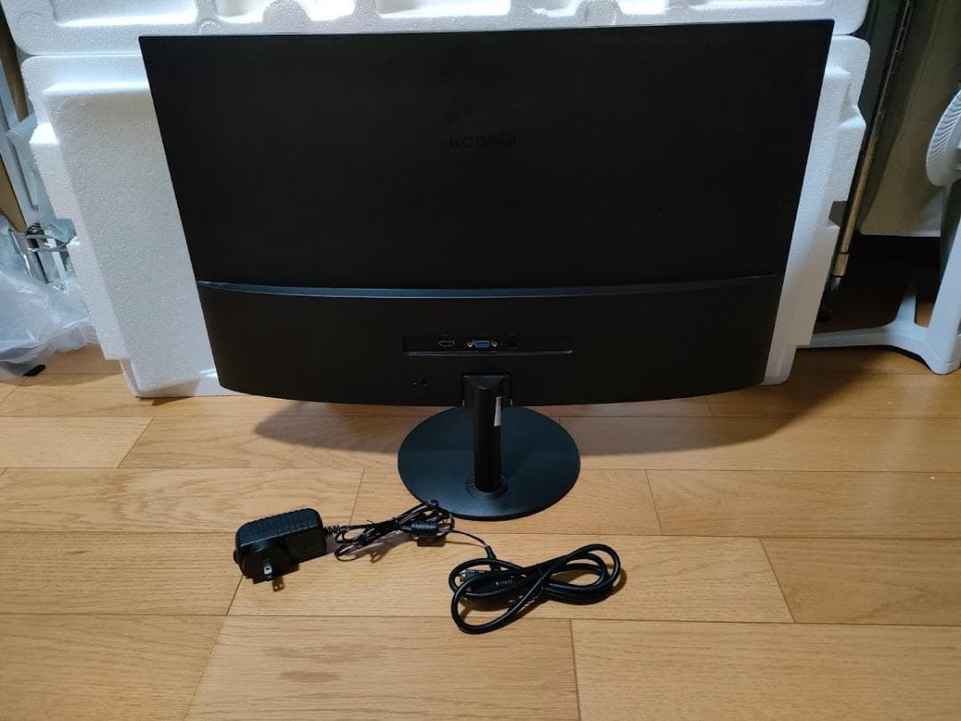 27インチ 湾曲モニター 23年5月購入 KOORUI フルHD