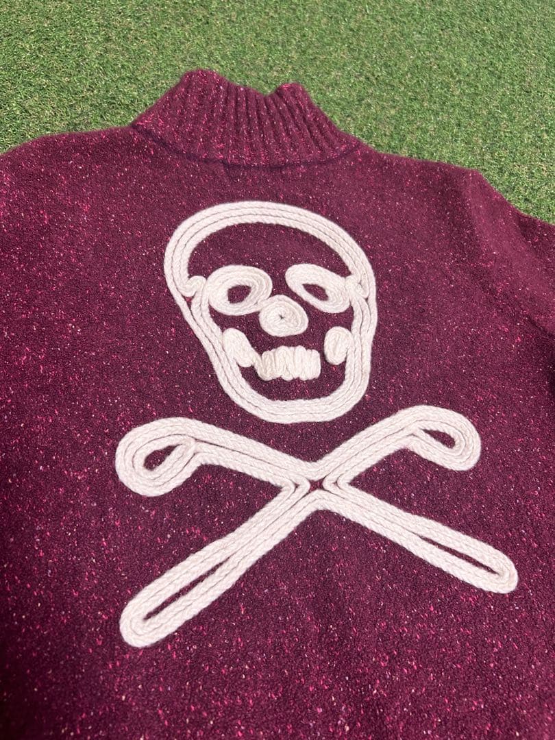 makimaki　マークアンドロナ ゴルフウェア ニット モックネック